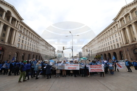 Медицинска федерация „Подкрепа“ - протест