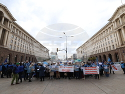 Медицинска федерация „Подкрепа“ - протест