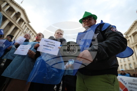 Медицинска федерация „Подкрепа“ - протест