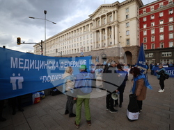 Медицинска федерация „Подкрепа“ - протест
