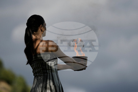 Greece Olympics Milan Cortina Flame Lighting