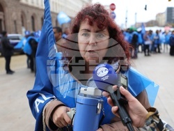 Медицинска федерация „Подкрепа“ - протест