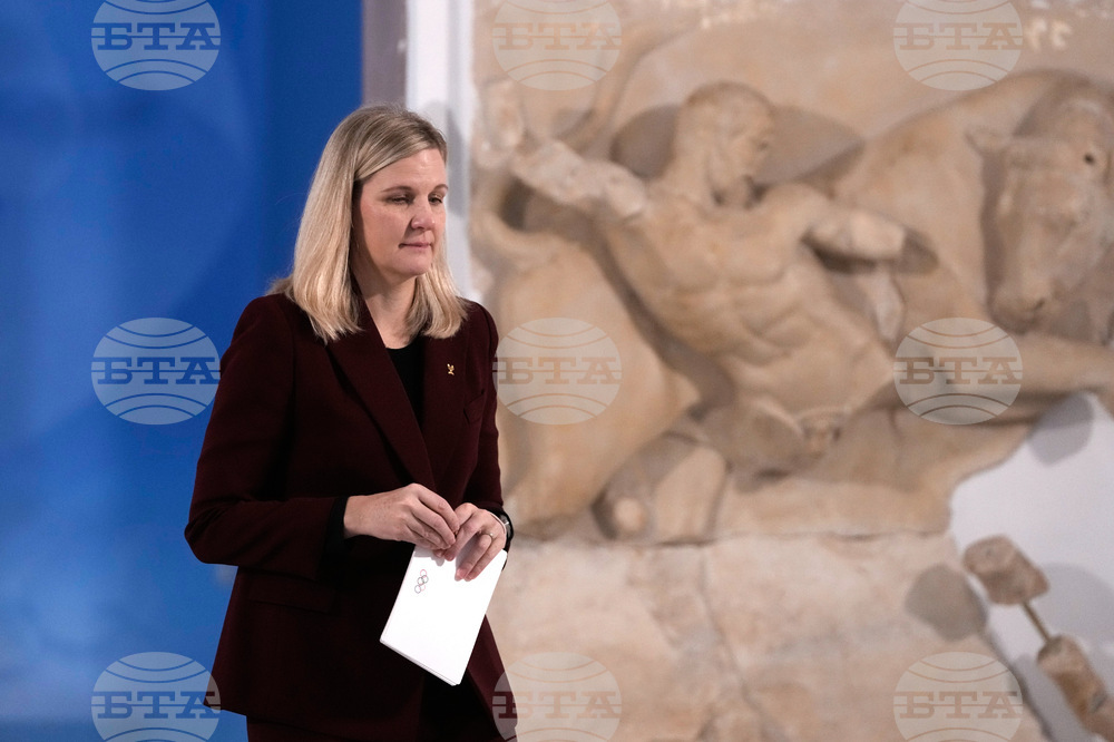 Greece Olympics Milan Cortina Flame Lighting