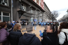 Синдикат на административните служители „Подкрепа“ - протест