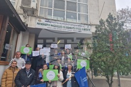 Стара Загора - РИОСВ - протест