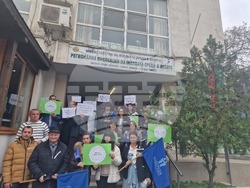 Стара Загора - РИОСВ - протест