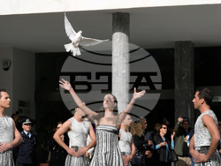 Greece Olympics Milan Cortina Flame Lighting