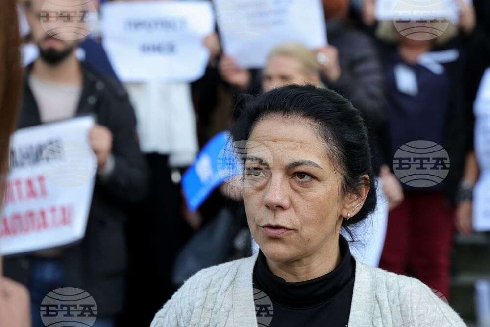 Бургас - Дирекция „Бюро по труда“ - протест