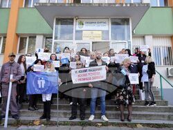 Бургас - Дирекция „Бюро по труда“ - протест