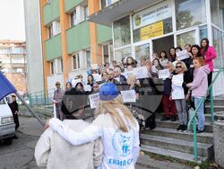 Бургас - Дирекция „Бюро по труда“ - протест