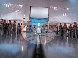 Greece Olympics Milan Cortina Flame Lighting