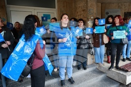 Русе - протест