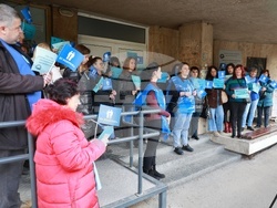 Русе - протест