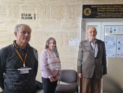 Шумен - символичен протест - Дирекция „Инспекция по труда“