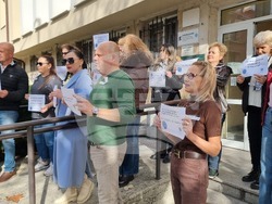 Хасково - Дирекция „Инспекция по труда“ - протест