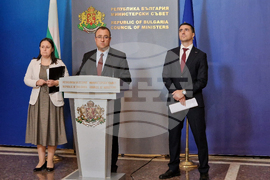 Министерски съвет - Иван Иванов - брифинг