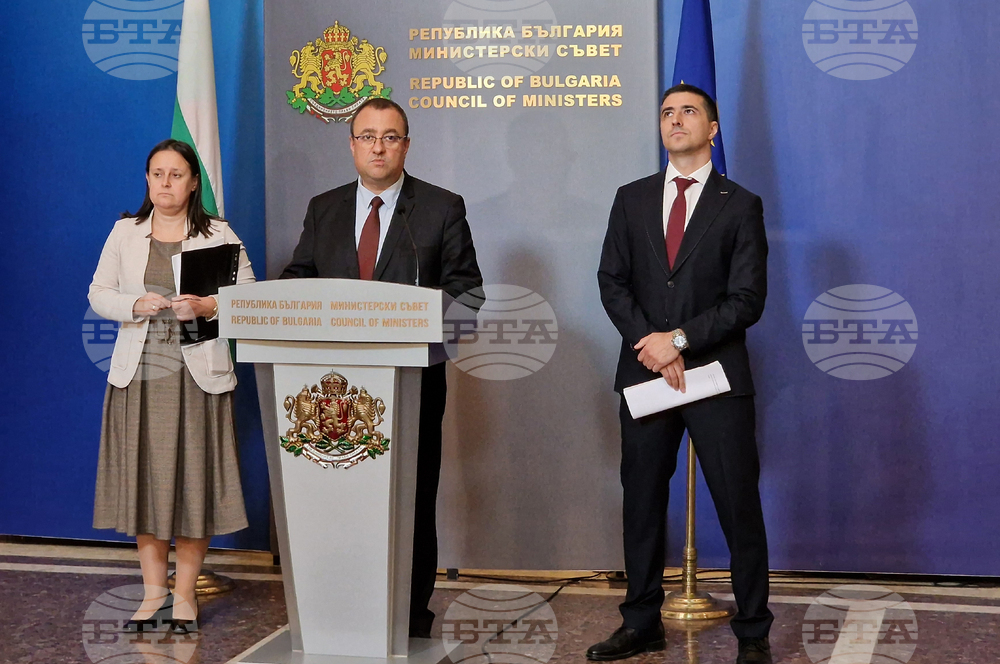 Министерски съвет - Иван Иванов - брифинг