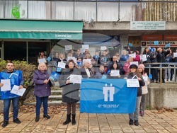 Плевен - синдикати - протест