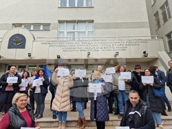 Стара Загора - МТСП - структури - протест
