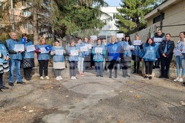 Добрич - протест - социално подпомагане