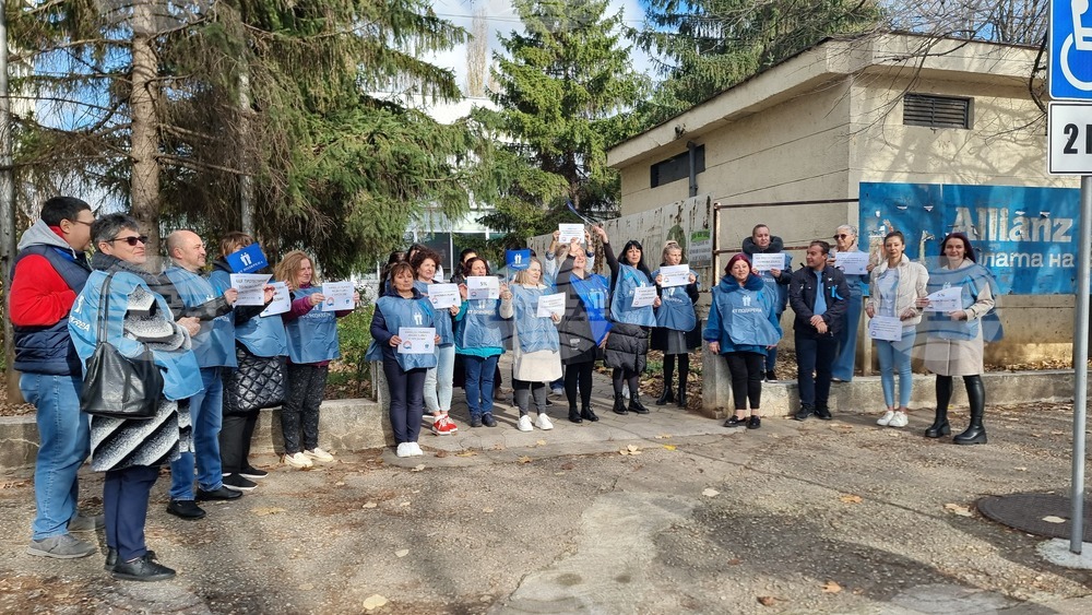 Добрич - протест - социално подпомагане