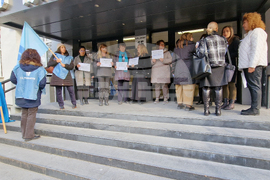 Пловдив - протест - служители