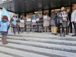 Пловдив - протест - служители