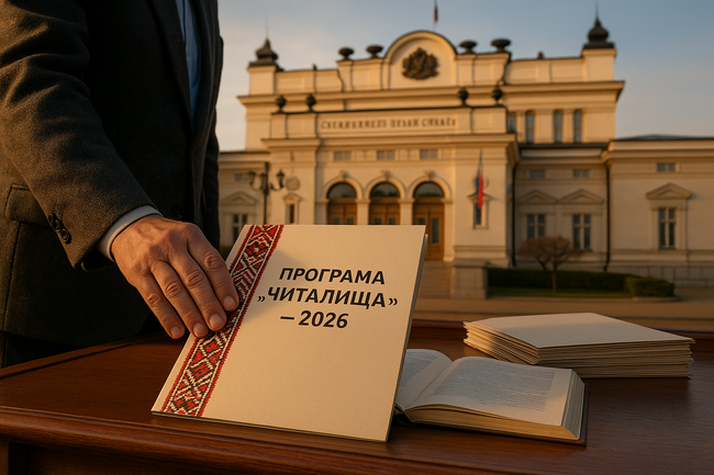 Контактна група от читалища предлага възстановяване на Програма „Читалища“ през 2026 г.