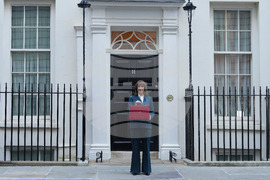 APTOPIX Britain Budget