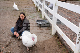 Turkey Cuddle Therapy