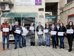 Ловеч - Инспекция по труда - протест