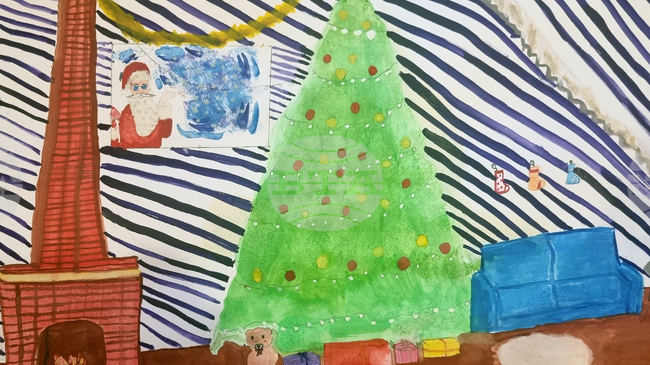 Рисунки на тема „Весела Коледа” събира в онлайн конкурс читалището в търговищкото село Лиляк 