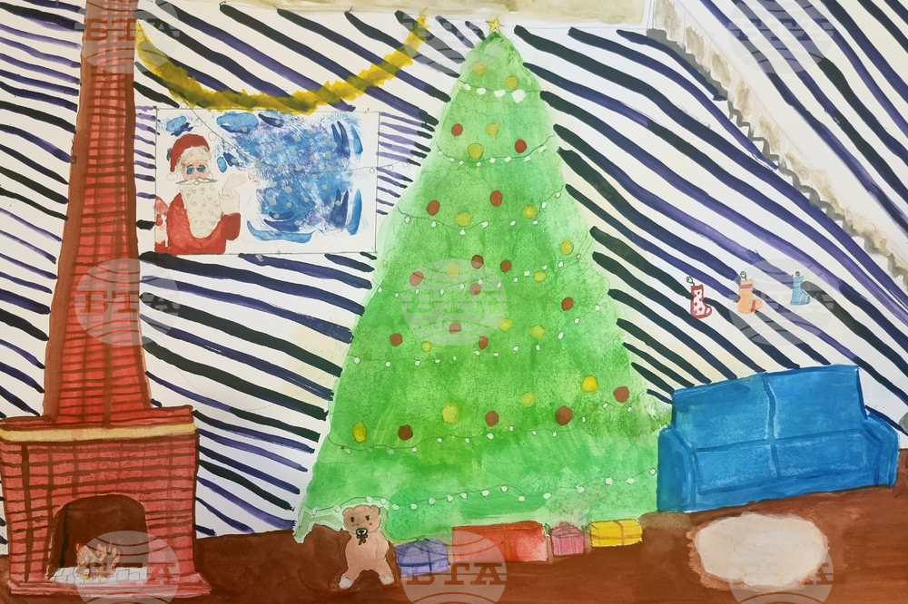 Рисунки на тема „Весела Коледа” събира в онлайн конкурс читалището в търговищкото село Лиляк 