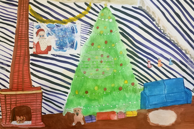 Рисунки на тема „Весела Коледа” събира в онлайн конкурс читалището в търговищкото село Лиляк 