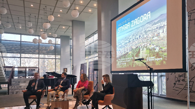 На среща между бизнеса и местната власт в Стара Загора се дискутира икономическата ситуация и основните тенденции за 2026 година