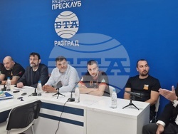 Национален пресклуб на БТА Разград - баскетболен клуб „Вълци“ - пресконференция