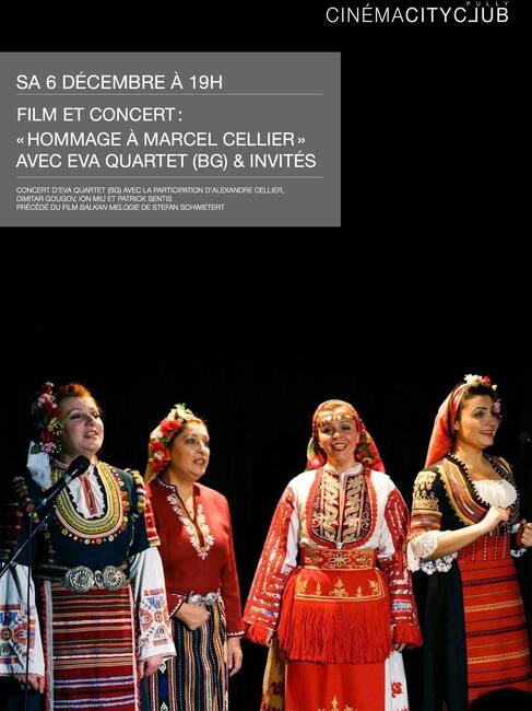 Концерт на „Ева Квартет” в памет на Катрин и Марсел Селие ще се състои на 6 декември в Пюѝ, Швейцария