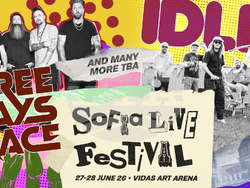 Idles и Three Days Grace са първите потвърдени имена за Sofia Live Festival, снимка – Sofia Live Festival
