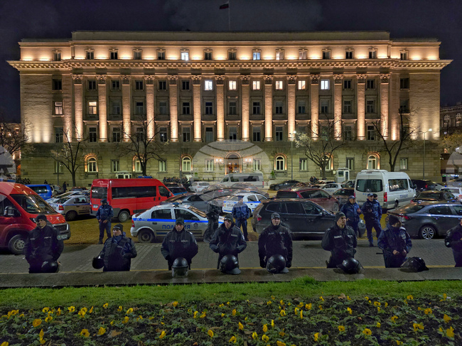 Three Police Officers Injured During Protest at National Assembly