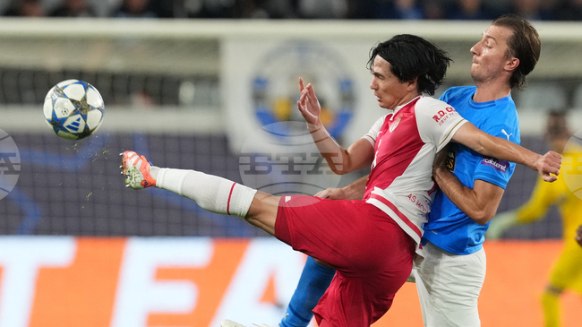 Монако нанесе второ поражение на Пари Сен Жермен през сезона във френската Лига 1