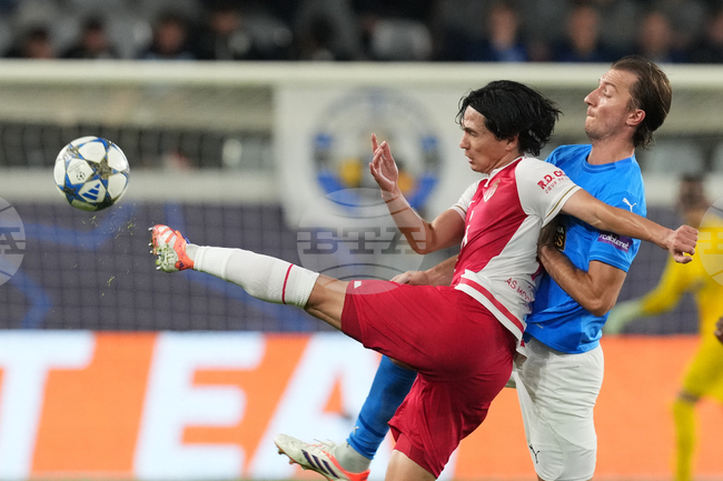 Монако нанесе второ поражение на Пари Сен Жермен през сезона във френската Лига 1