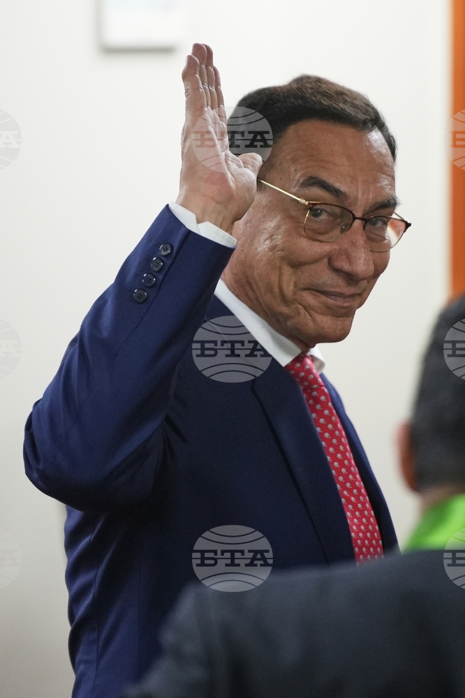 Бившият президент на Перу Мартин Вискара е осъден на 14 години затвор за корупция