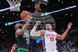 Pistons Celtics Basketball