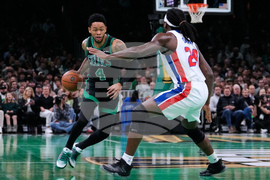Pistons Celtics Basketball