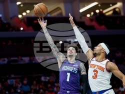 Knicks Hornets Basketball