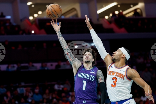 Knicks Hornets Basketball