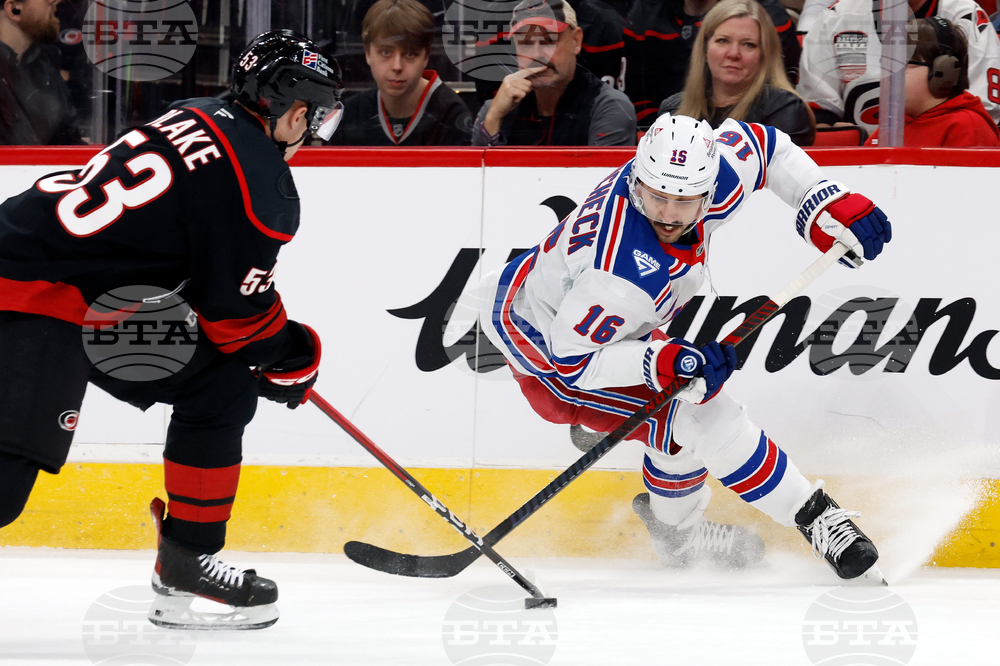 Rangers Hurricanes Hockey