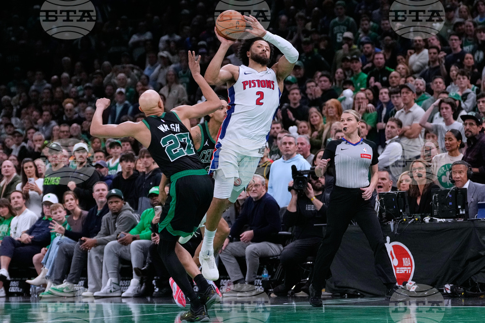 Pistons Celtics Basketball