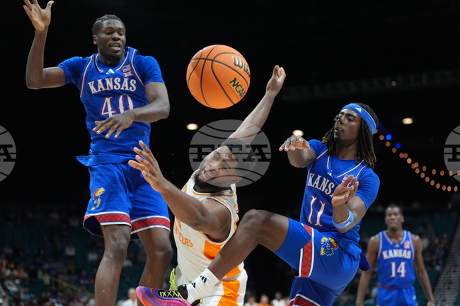 APTOPIX Kansas Tennessee Basketball