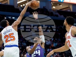 Knicks Hornets Basketball